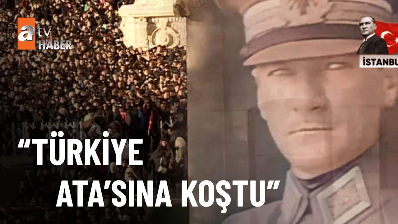 Dolmabahçe Sarayı doldu taştı  - atv Ana Haber 10 Kasım 2022