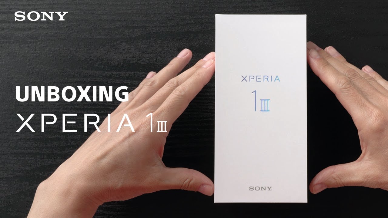 Unboxing: Xperia 1 III von Sony
