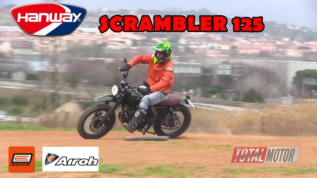 Hanway Scrambler 125 | Prueba / Test / Review en español | Total Motor TV