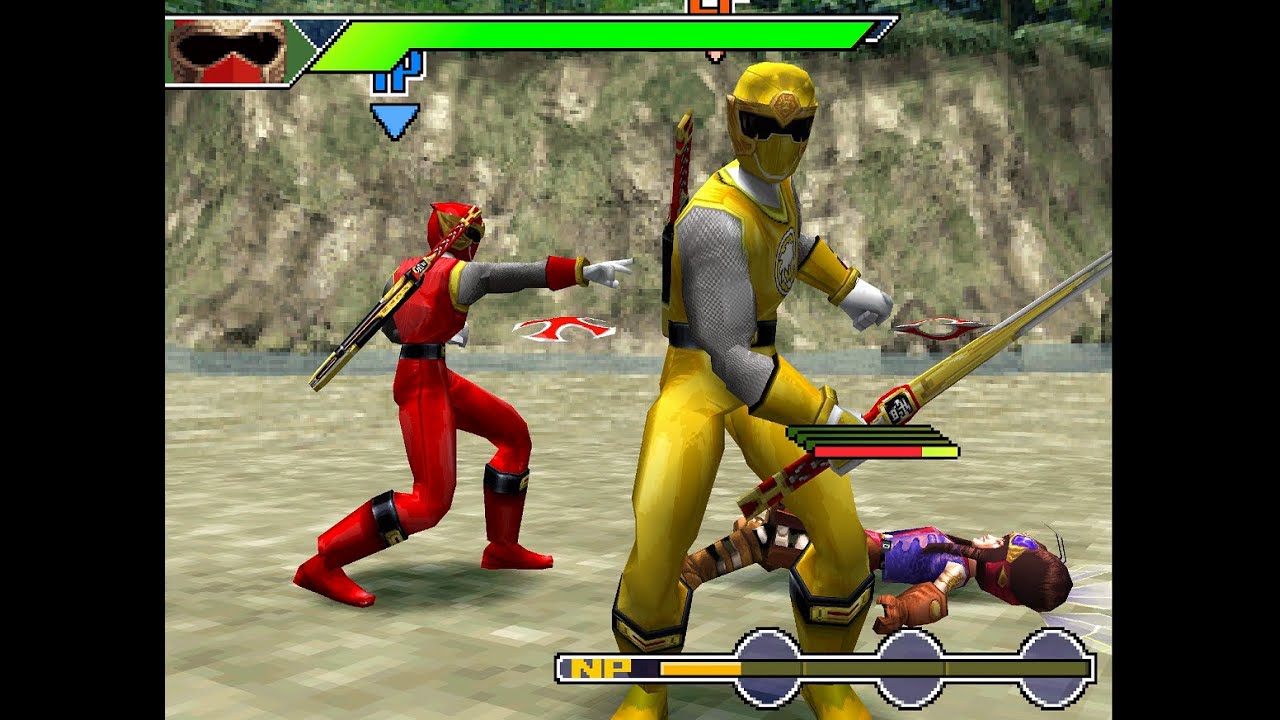 Ninpuu Sentai Hurricaneger PlayStation Co-op 2 player Netplay