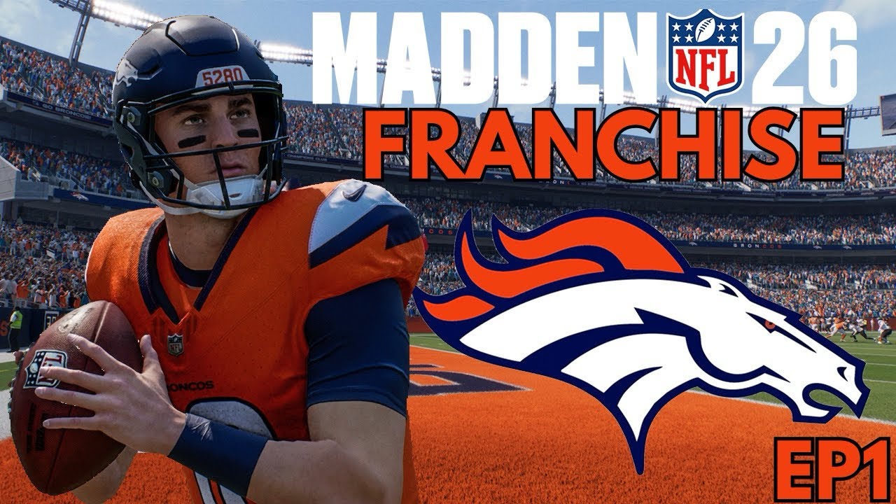 OFFSEASON Moves to Start a Broncos Franchise | Madden 26 Denver Broncos franchise mode | #EP 1!
