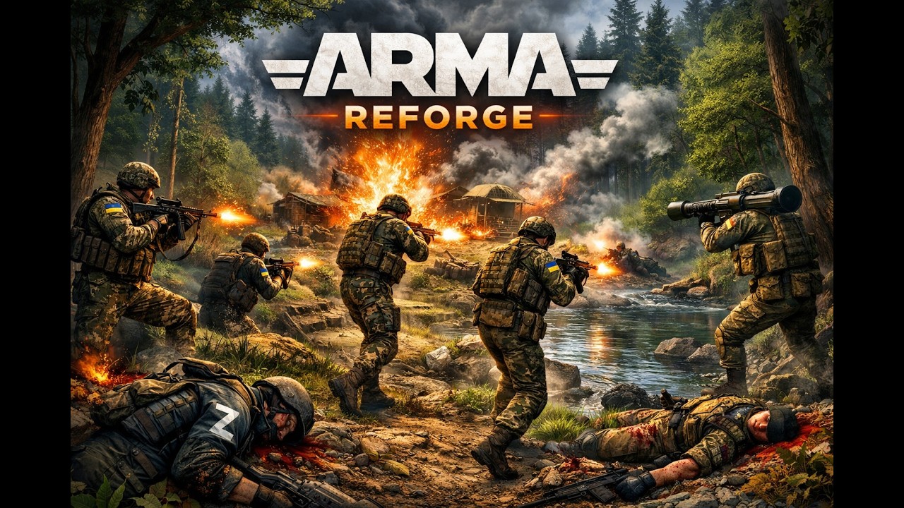 Arma Reforger Відправляємо русаків 