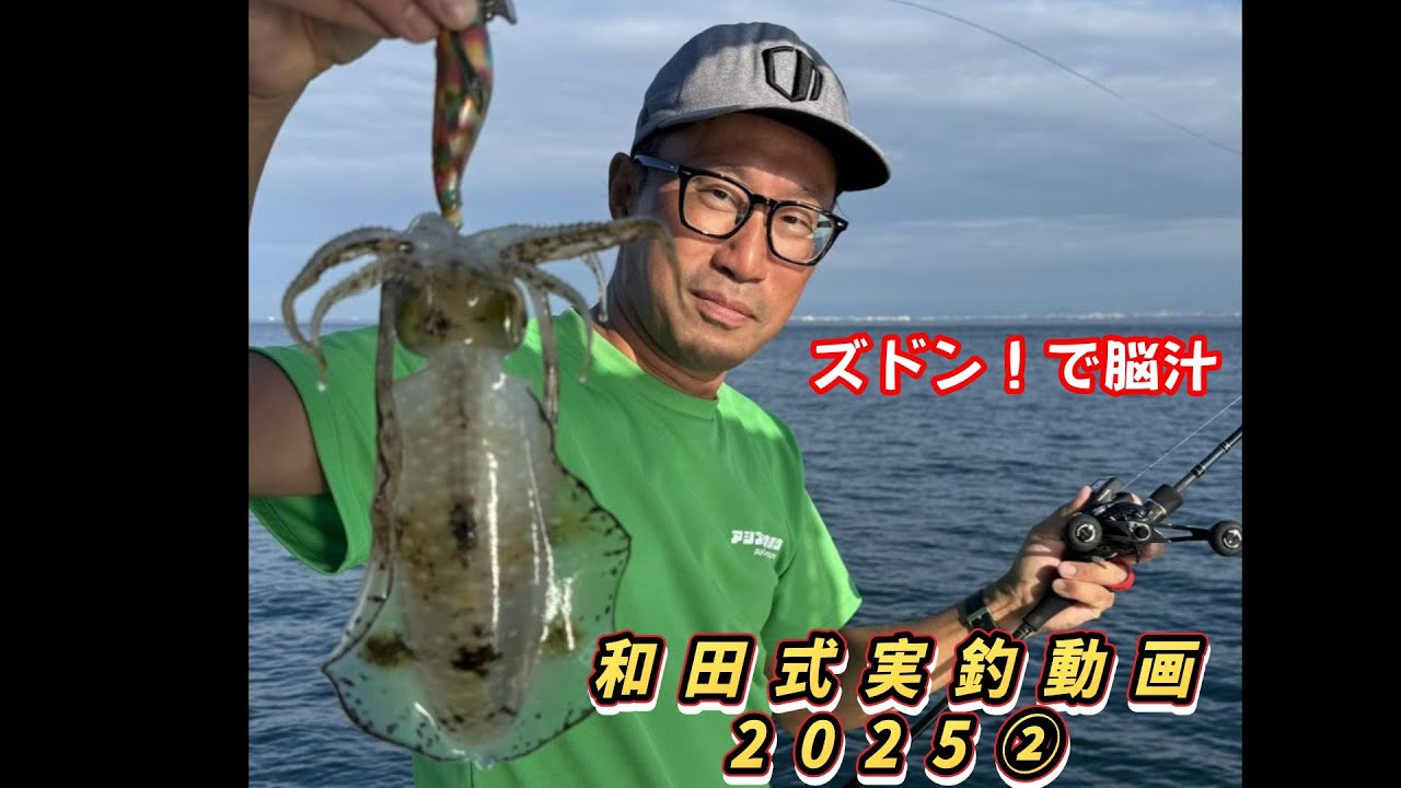 第２弾！和田式船アオリ実釣動画2025②