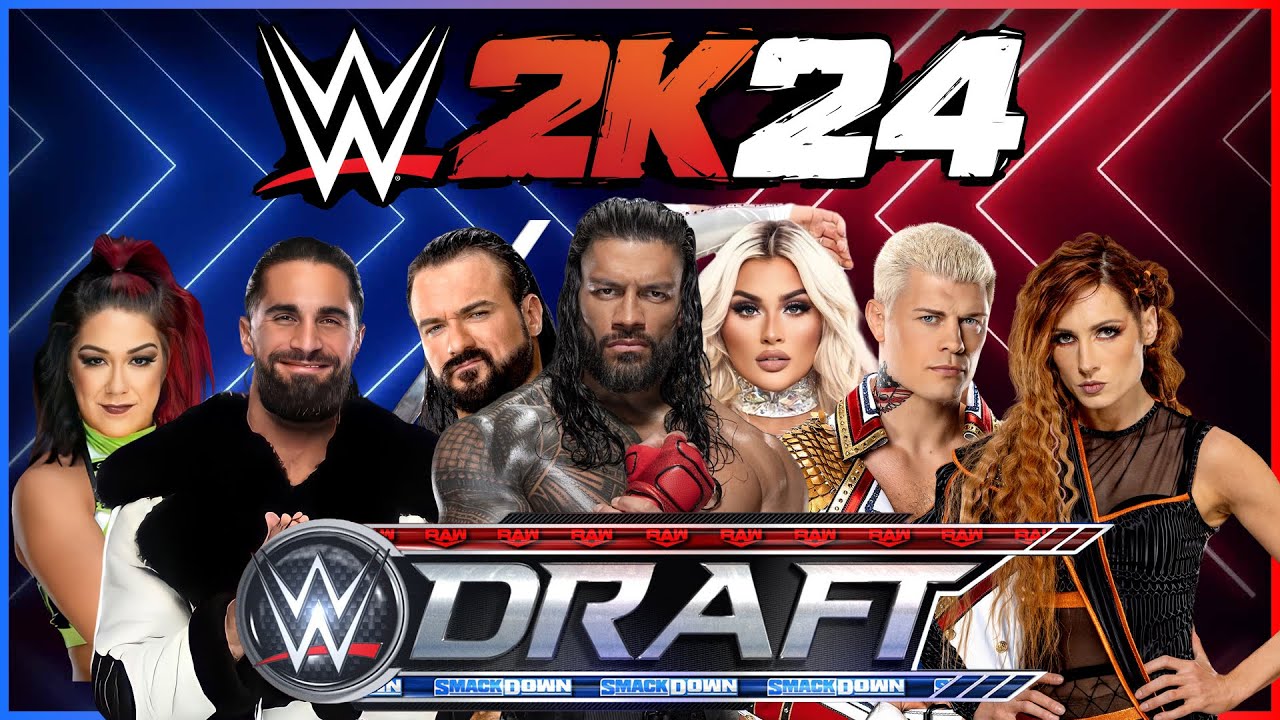 WWE 2K24 Universe Mode Draft!!