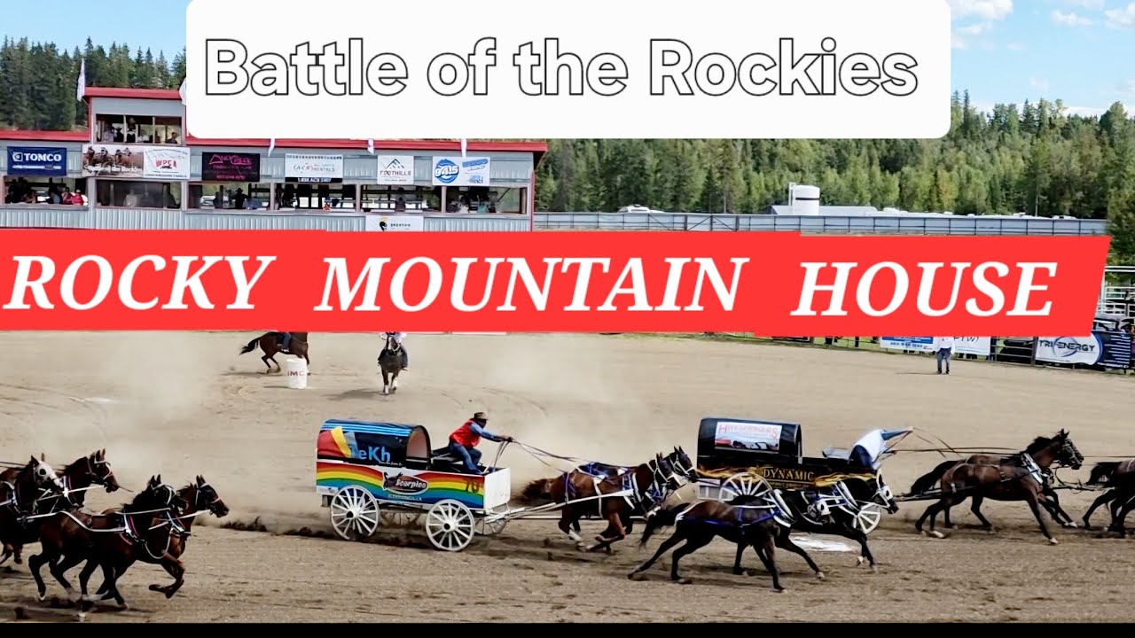 DAY 5 - Chuckwagon Race Rocky Mountain House 2025 l Alberta Canada 🇨🇦 