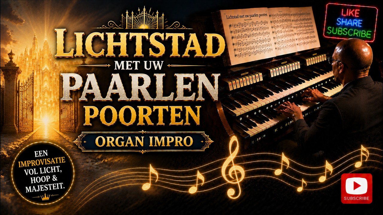 PIPE ORGAN Impro: LICHTSTAD MET UW PAARLEN POORTEN