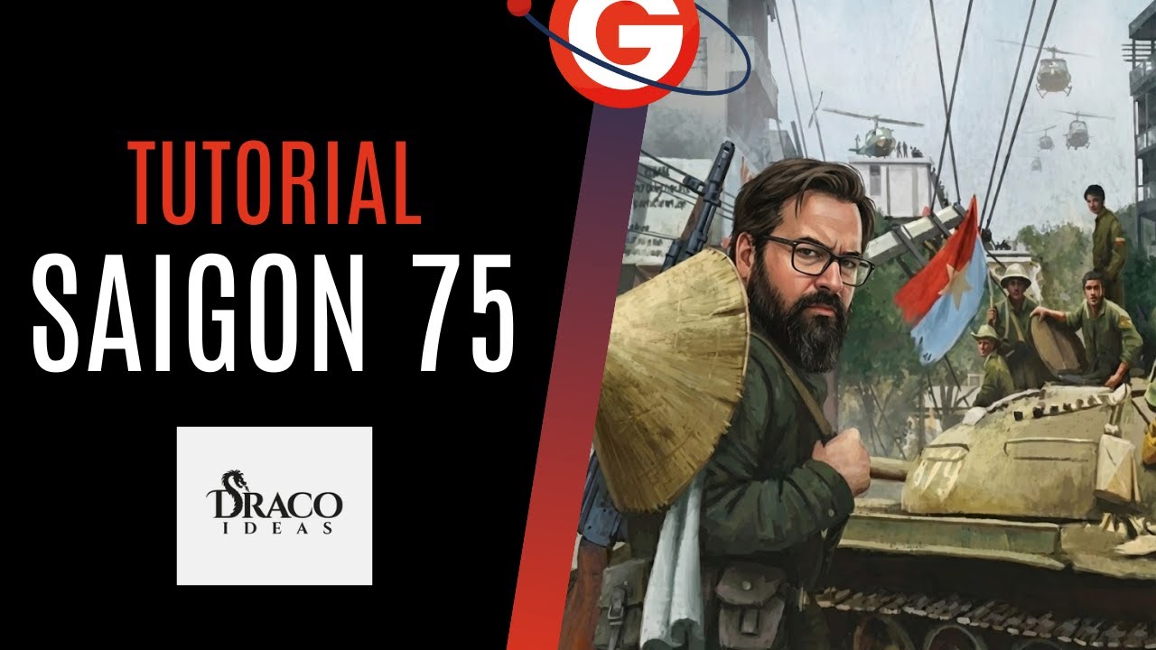 Tutorial SAIGON 75 (Dracoideas) | Cómo Jugar (Wargame Vietnam)