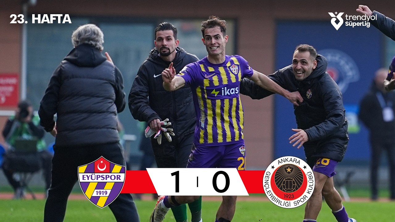 Eyüpspor (1-0) Gençlerbirliği - Highlights/Özet | Trendyol Süper Lig - 2025/26