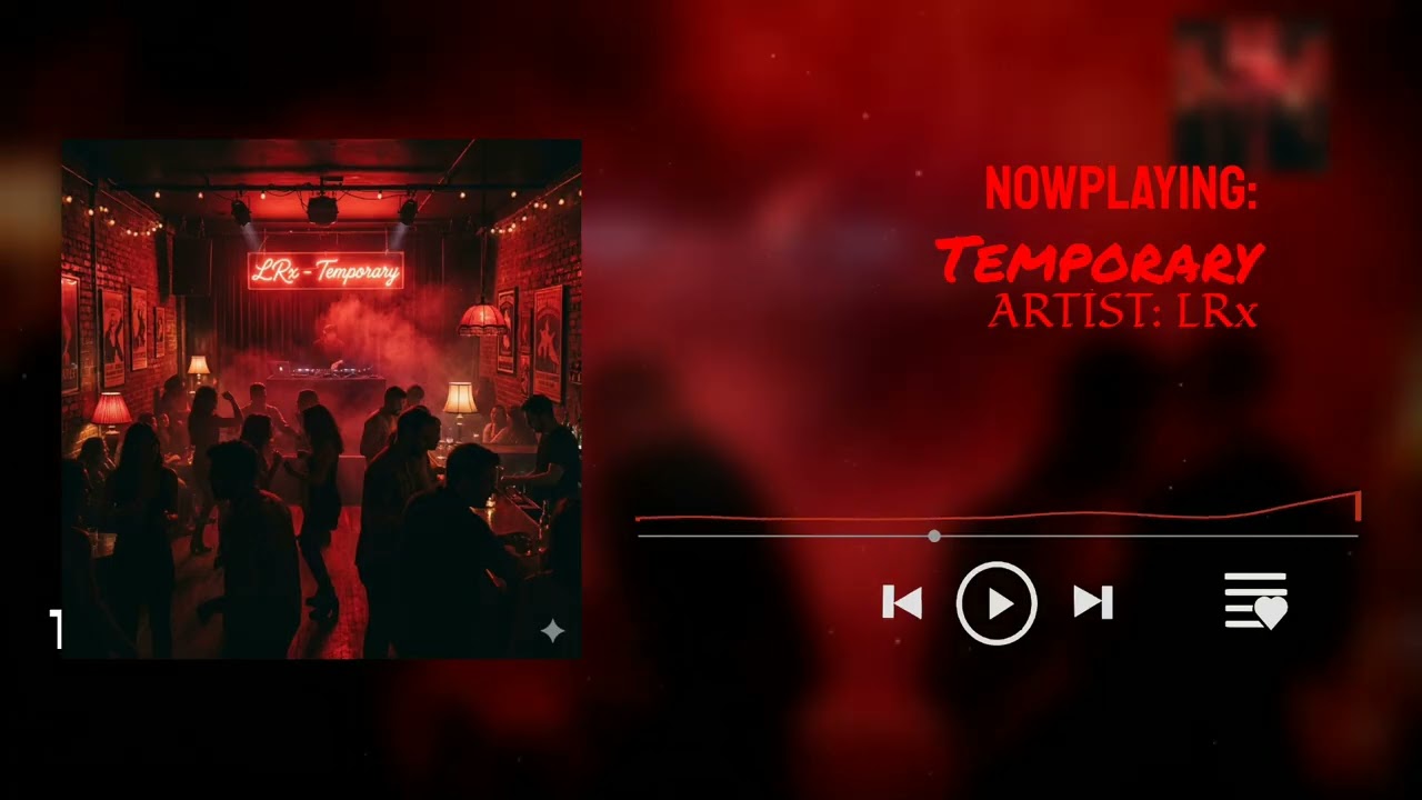 LRx - Temporary (OFFICIAL VISUALIZER)(Prod. @729recordzvevo5 and @COLDMELODY )