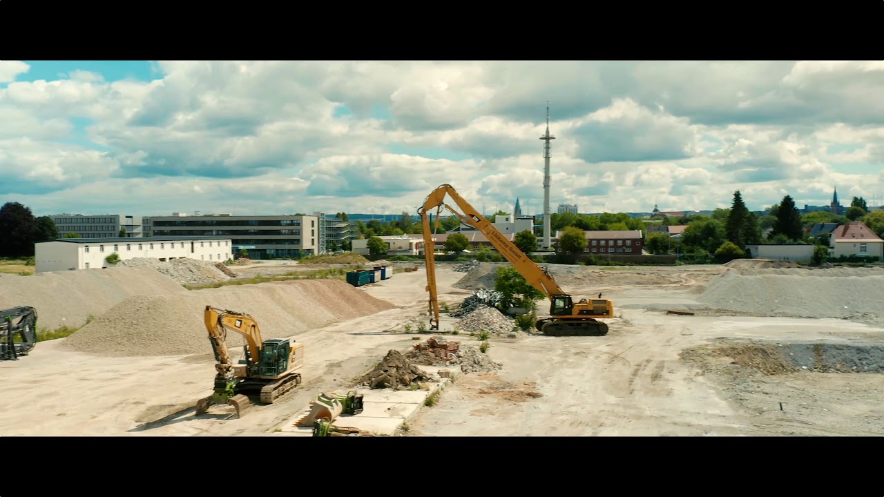 Alanbrooke Barracks Paderborn 2020 : Teardown in progress