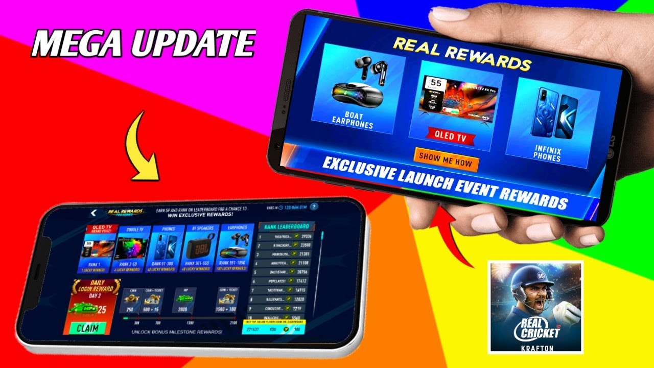 How to play and win real rewards in Real Cricket | How collect crowns and win mega prize