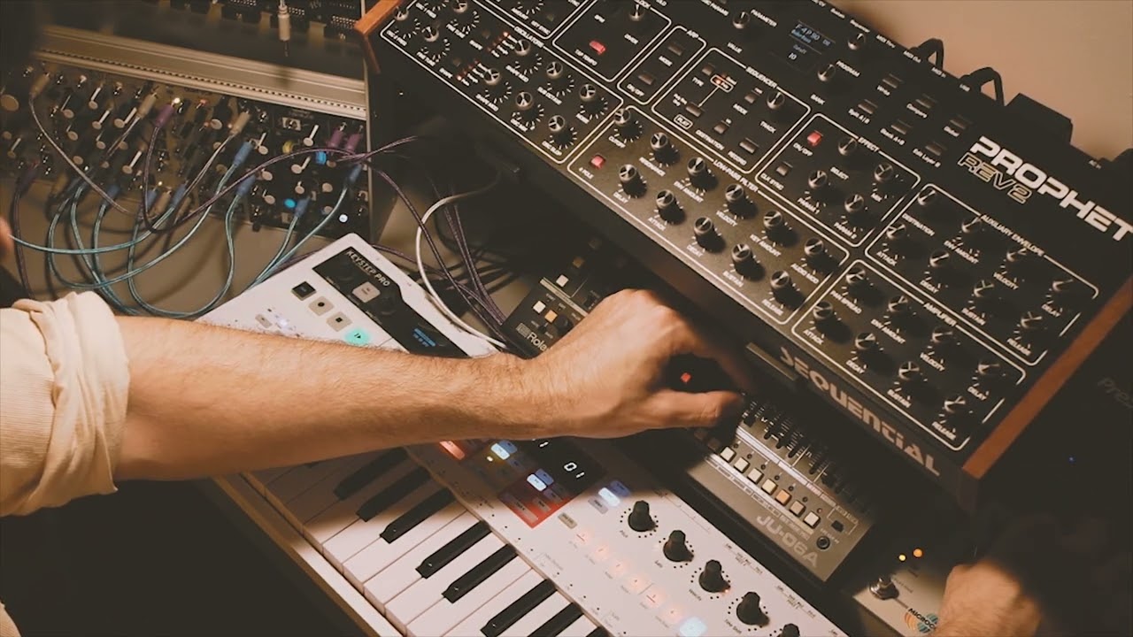 rainbows // Cinematic-Ambient jam w/ Prophet REV2, JU-06A, Morphagene and Microcosm