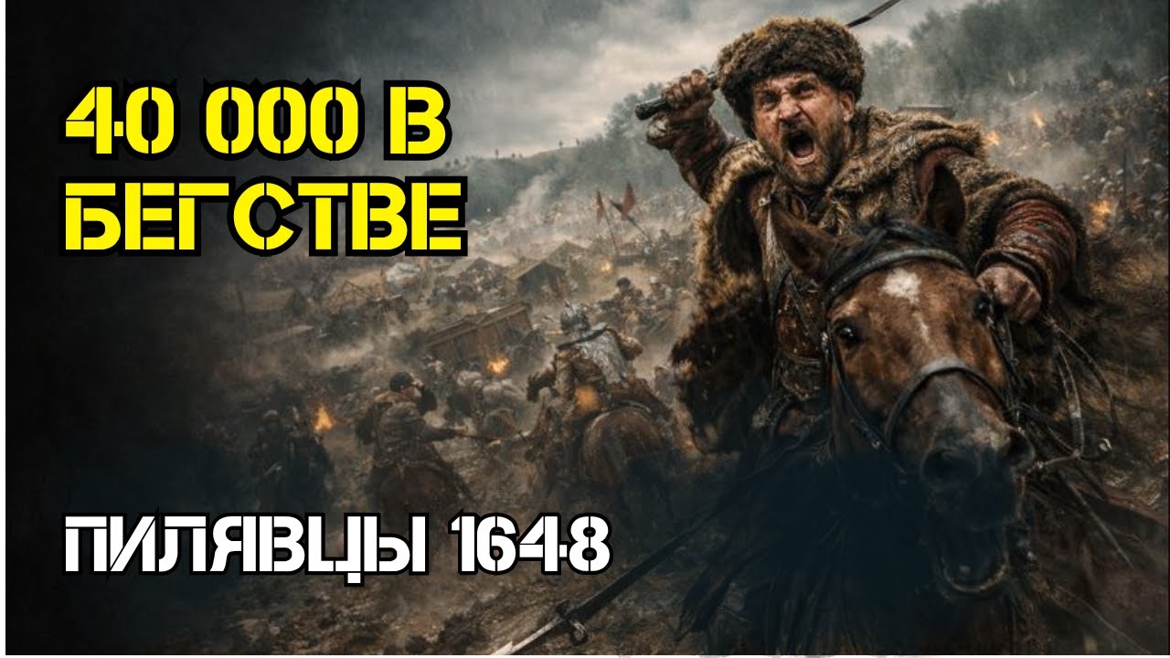 Пилявцы 1648: как паника шляхты превратила 40 000 войска в бегущее стадо