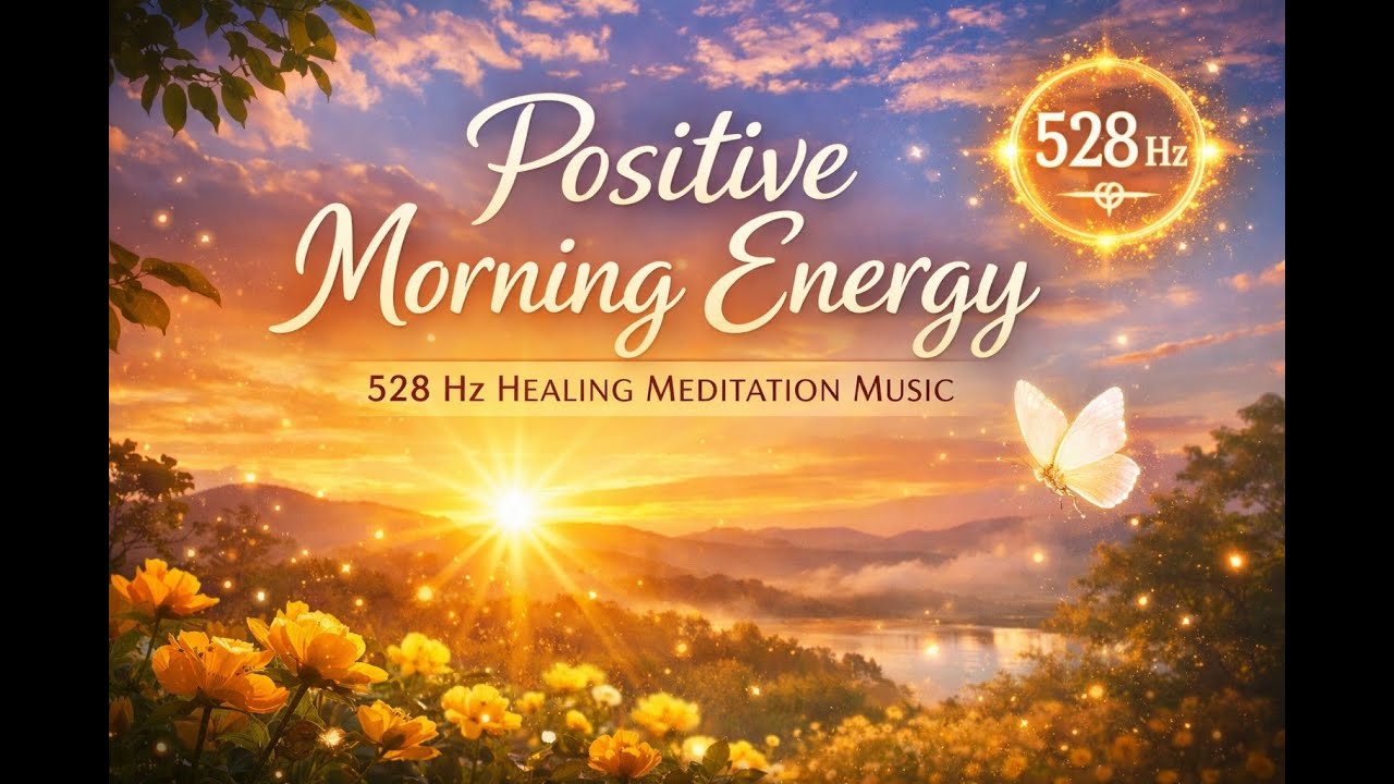 Positive Morning Energy — 528 Hz Healing Meditation Music