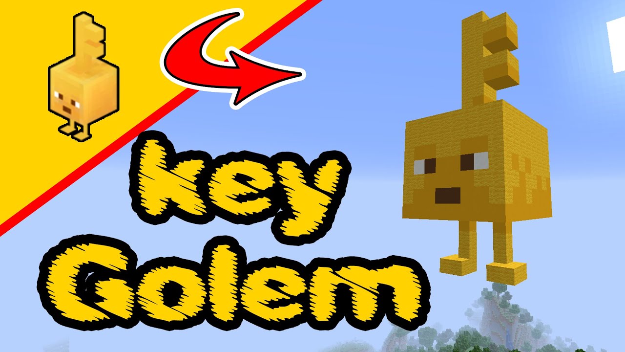 Minecraft key Golem - Minecraft Dungeons key Golem Statue, Mob Build - PS4, Xbox, Switch, PC, Pocket