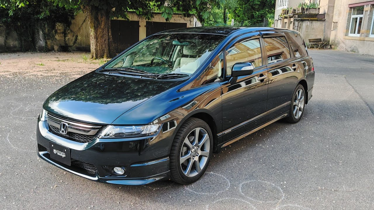 Honda Odyssey Absolute RB1 NFL vert emmeraude 2006 homologue 6 places 2.4 Vtec 200hp