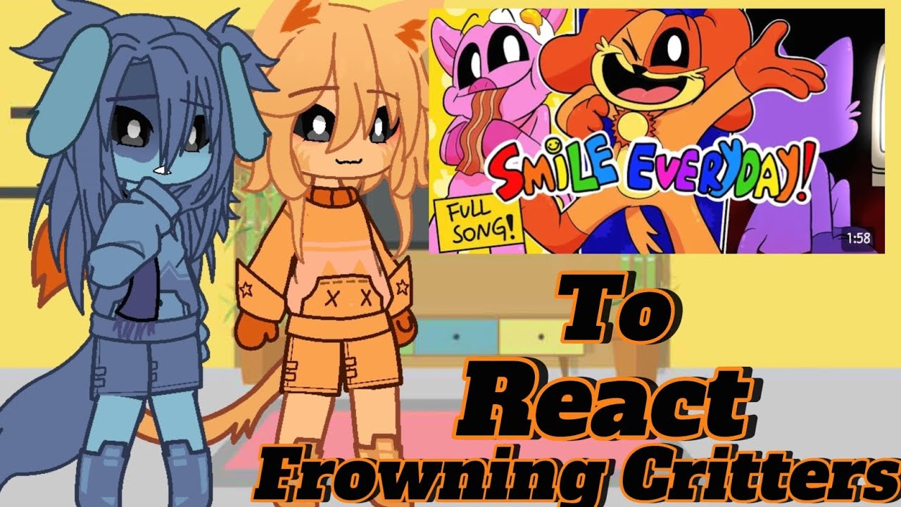 ★Frowning Critters React to Smile Everyday★