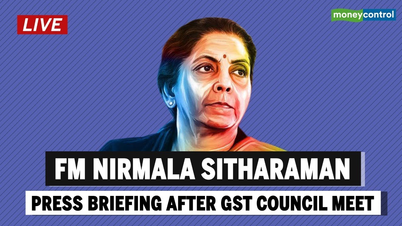 Watch LIVE: FM Sitharaman Press Briefing After GST Council Meet
