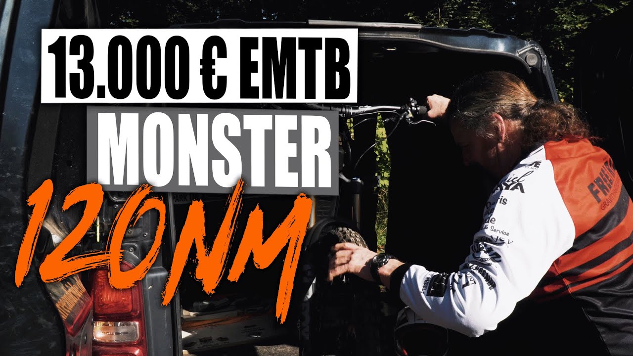 120 NM E MTB Monster -  M1 Sporttechnik Spitzing Bobby root edition Testen am Flowtrail Siegen