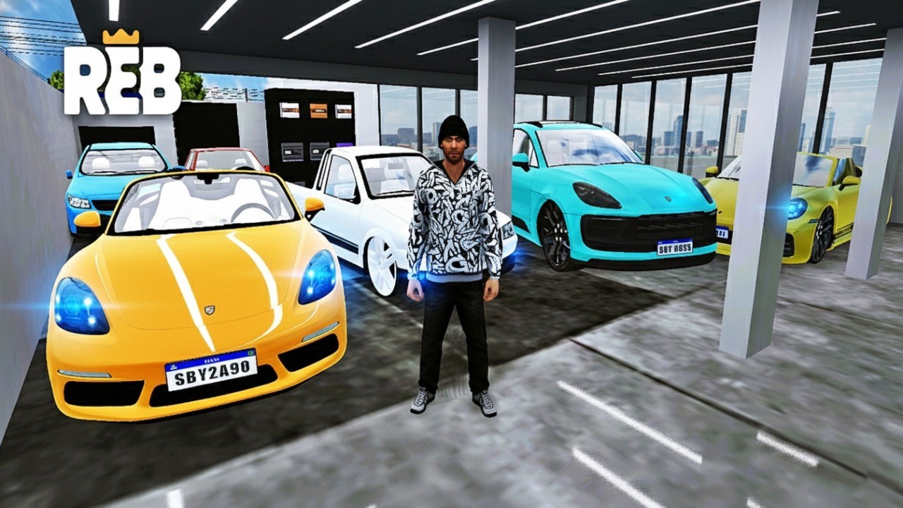 REBAIXADOS ELITE BRASIL | MONTEI MINHA GARAGEM COM OS CARROS DA PORSCHE E VW EQUIPADOS