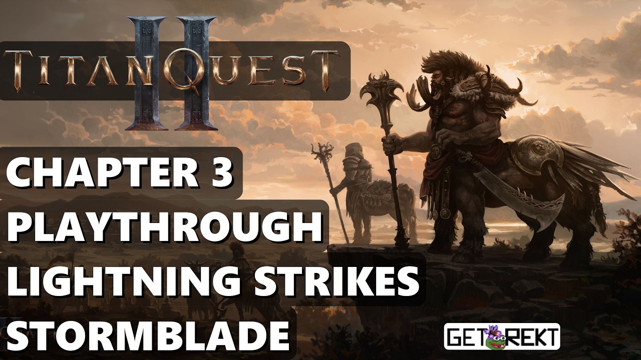 Titan Quest 2 Livestream - Stormblade through Chapter 3