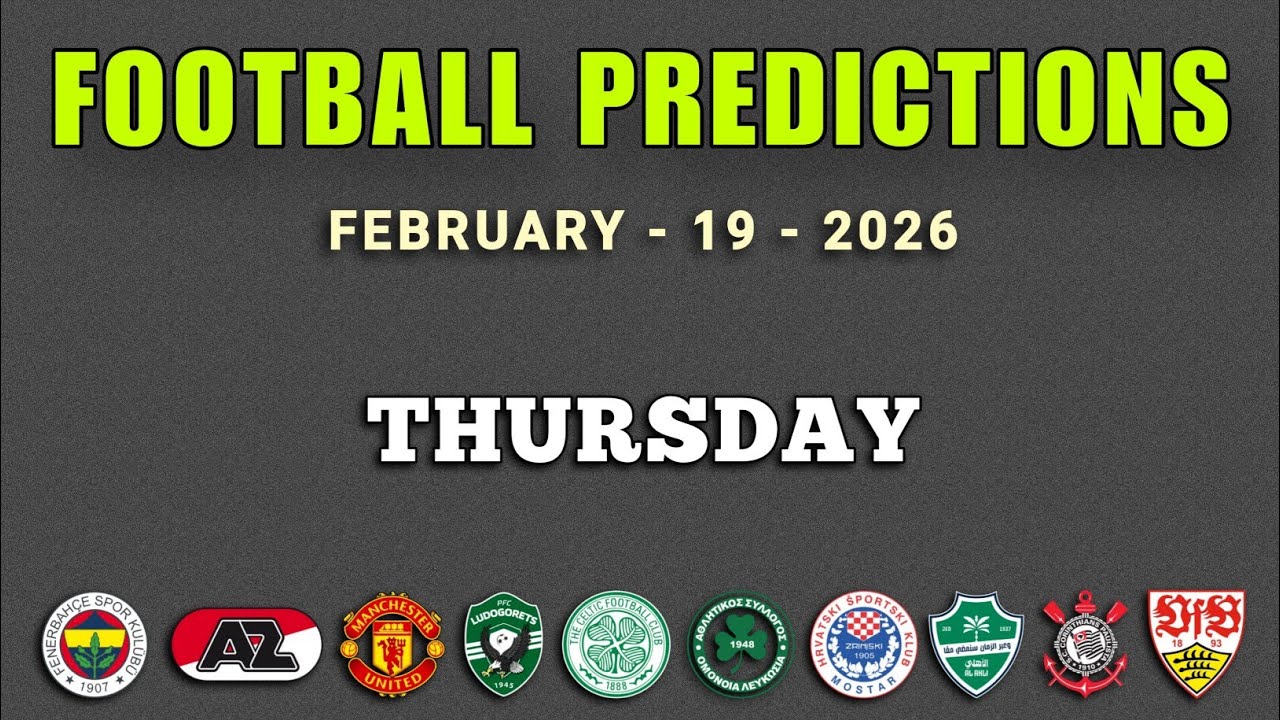 FOOTBALL PREDICTIONS TODAY | EUROPA LEAGUE | CONFERENCE LEAGUE | GoalIQ, #footballprediction