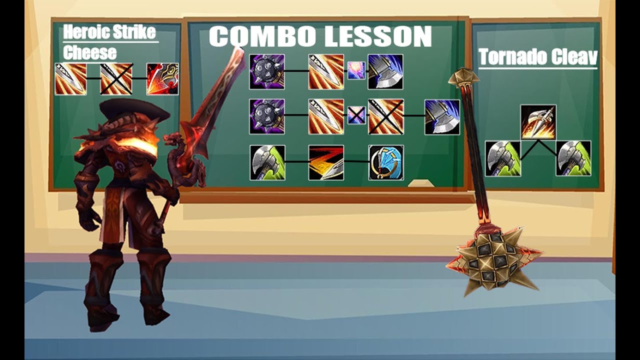 WoW Tbc Arms Warrior Combos And Tricks to Increase your Dps!