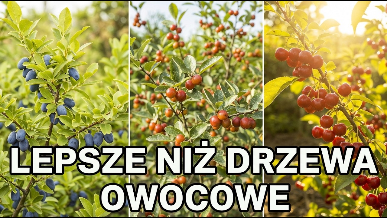 Te Małe Krzewy Dają 10× Więcej Żywności Niż Drzewa Owocowe!