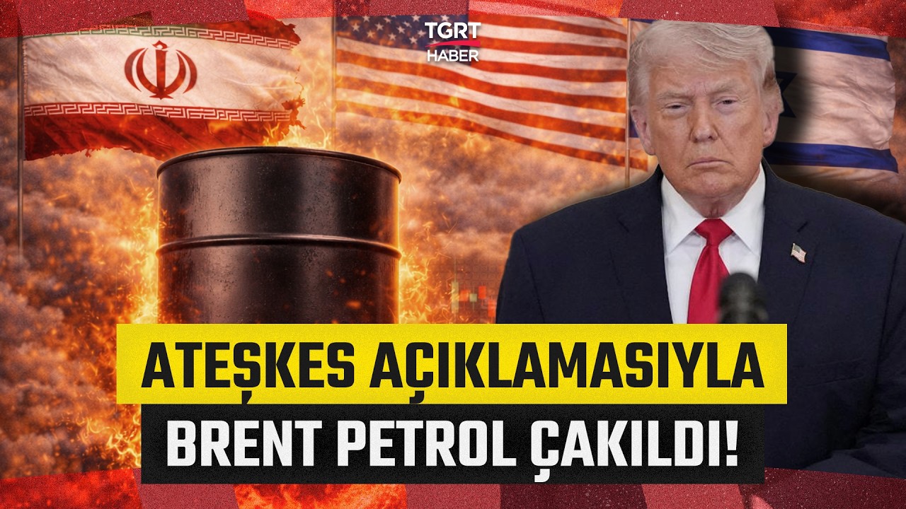 Trump Ateşkesi Duyurdu Brent Petrol Resmen &Ccedil;akıldı! Y&uuml;zde 10'dan Fazla Değer Kaybetti - TGRT Haber