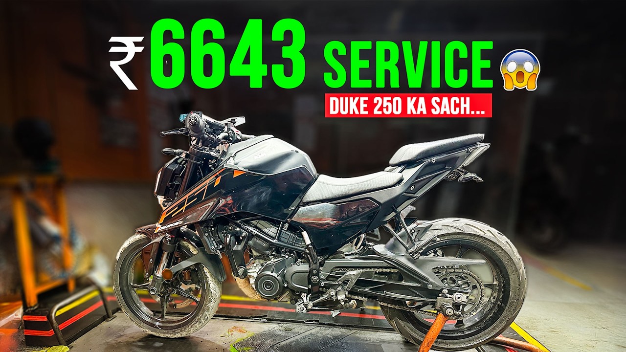 6643rs sirf service ka bill... Showroom ye kabhi nahi btata😨