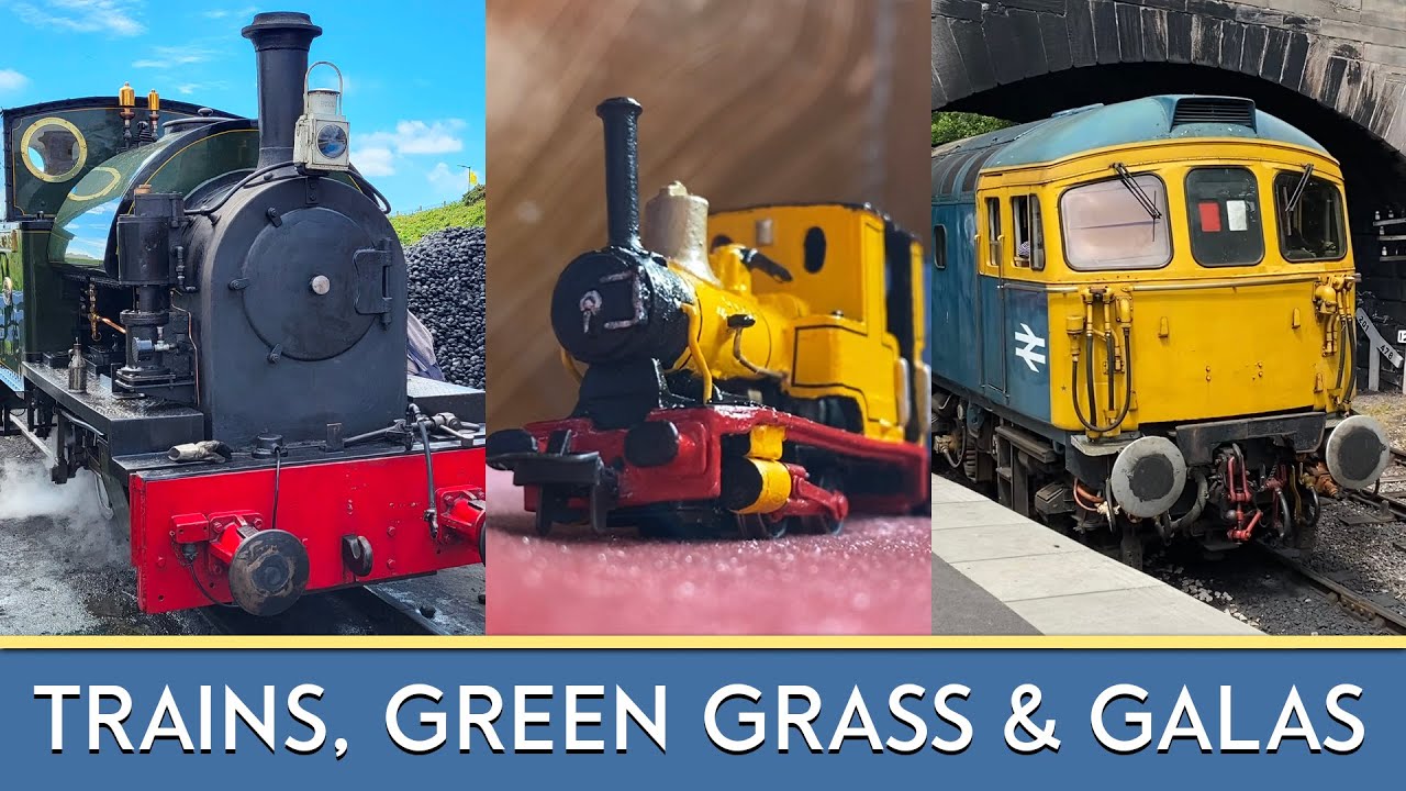 Trains, Green Grass & Galas | Tram's Travels | Vlog