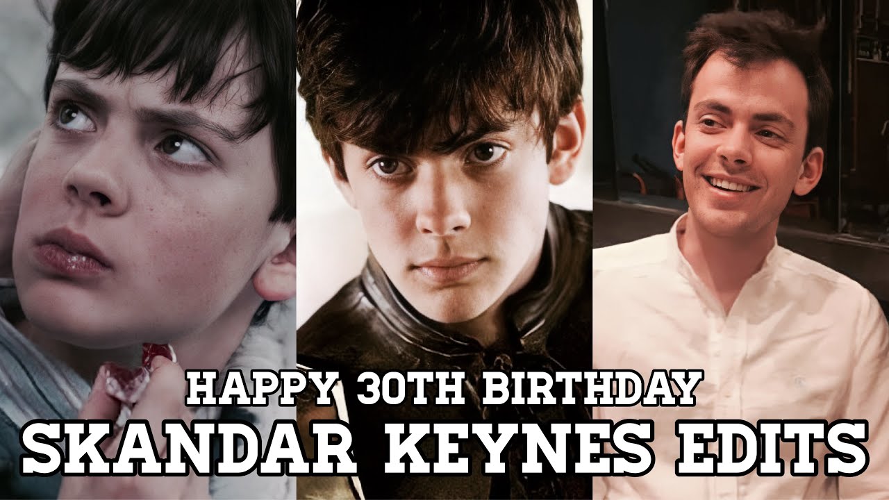 Skandar Keynes Instagram Edits (for his 30th birthday)