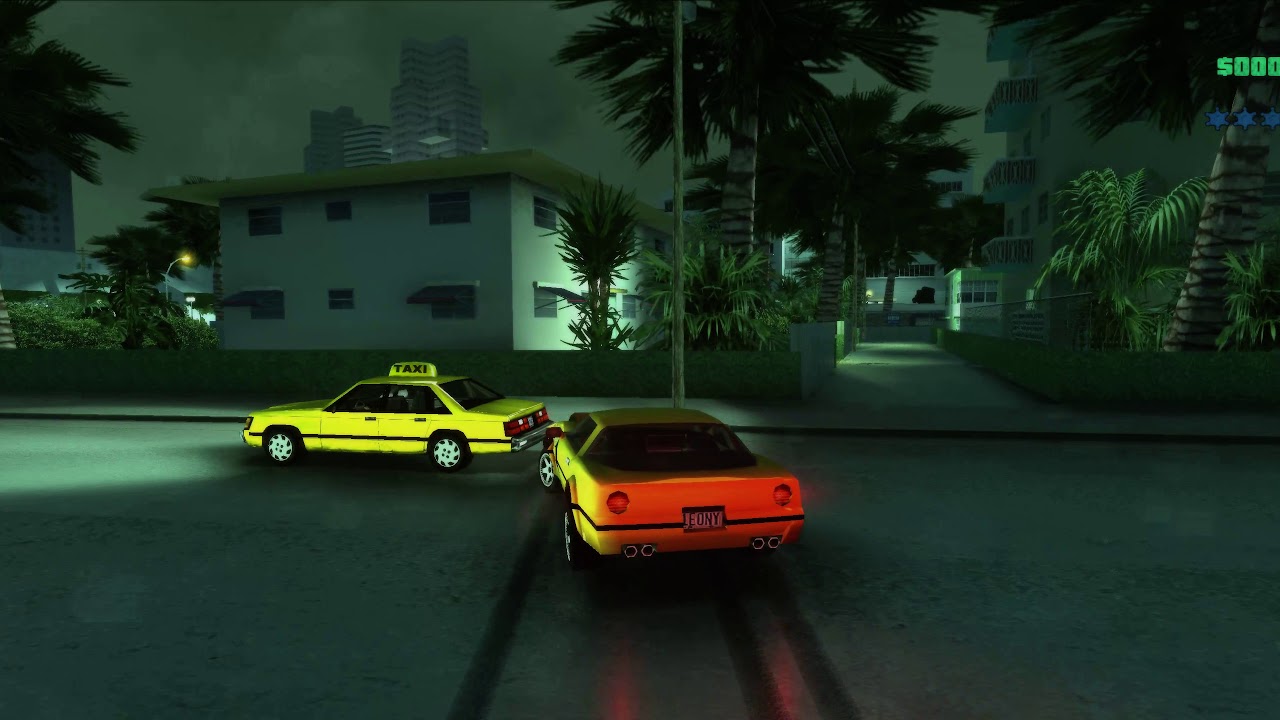 Grand Theft Auto: Vice City - AI Upscale + Reshade SSR test [3440x1444]