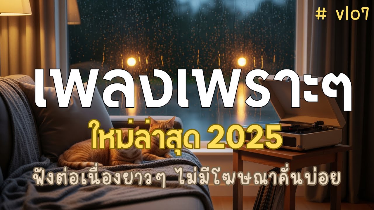 รวมเพลงเพราะๆ ฟังสบาย 2025 🎧 | ฮิตที่สุดตอนนี้ เพลงใหม่ล่าสุด ไม่มีโฆษณาคั่น