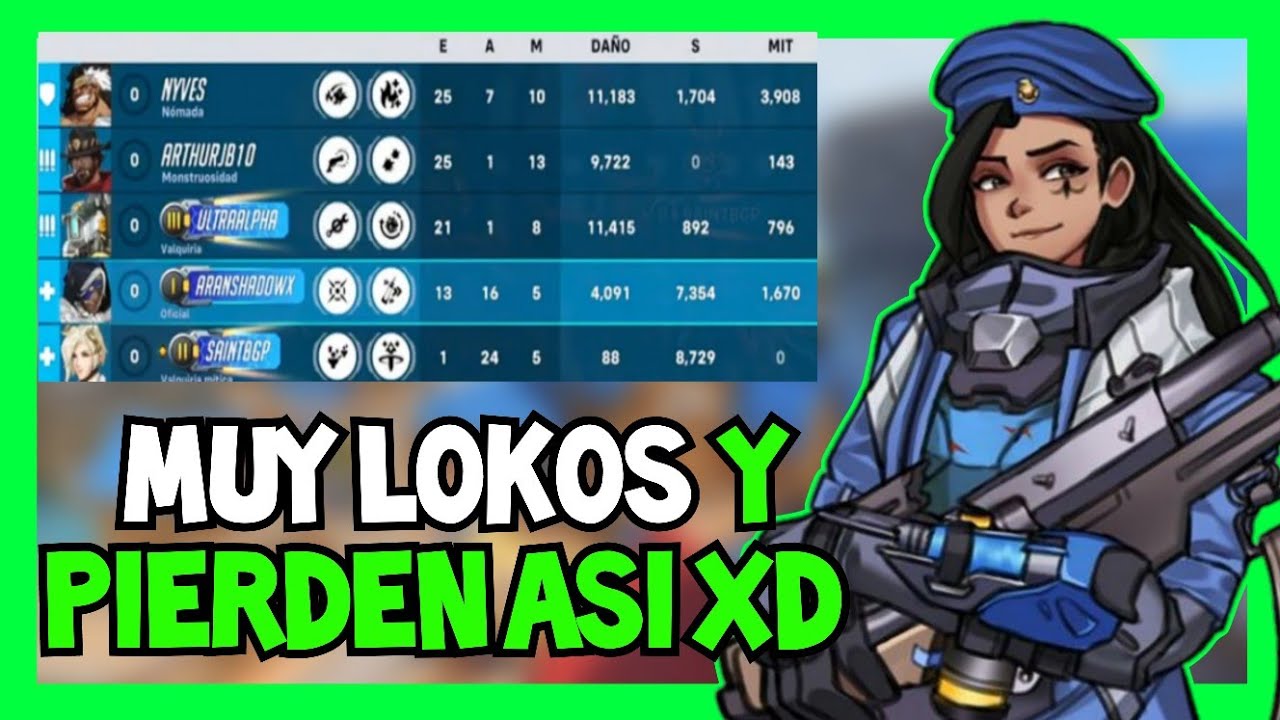 SE ESTABAN HACIENDO LAS LOCAS Y PIERDEN LA PARTIDA ASÍ XDD | OVERWATCH 