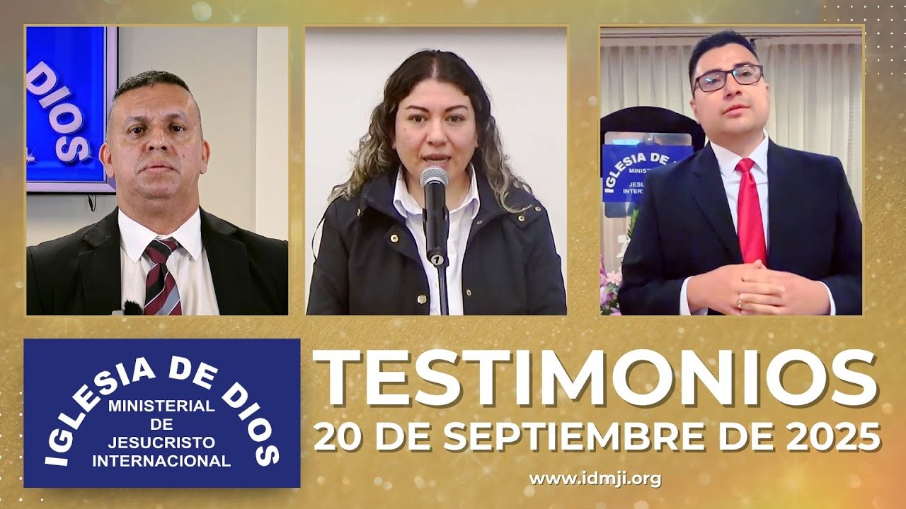 Testimonios 20 de septiembre de 2025 #IDMJI