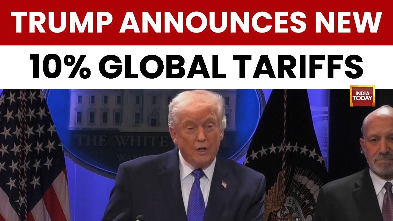 Trump PC: New 10% Global Tariff Imposed Following Supreme Court Ruling On Trade Authorities
