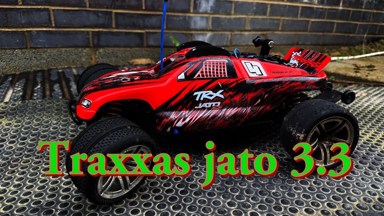 Traxxas jato 3.3 screaming nitro onboard speed view 💥💥