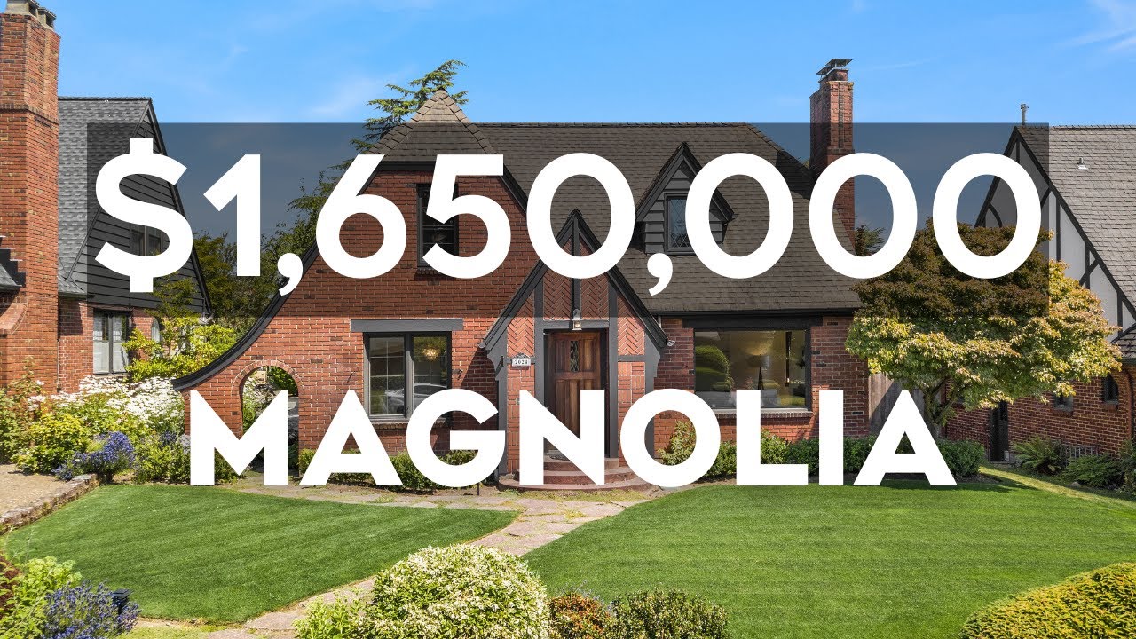 $1,650,000 Tudor in Seattle's Magnolia Neighborhood