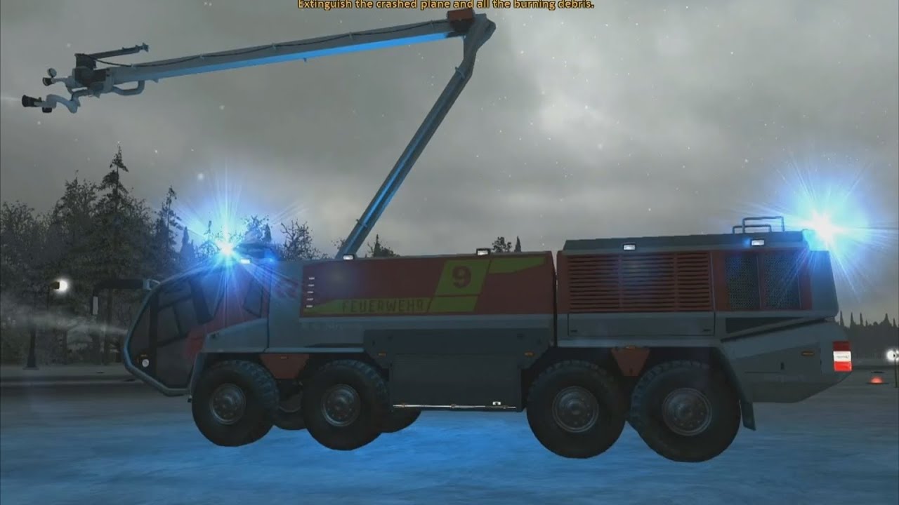 Airport Firefighter Simulator - ARFF Panther in Action!