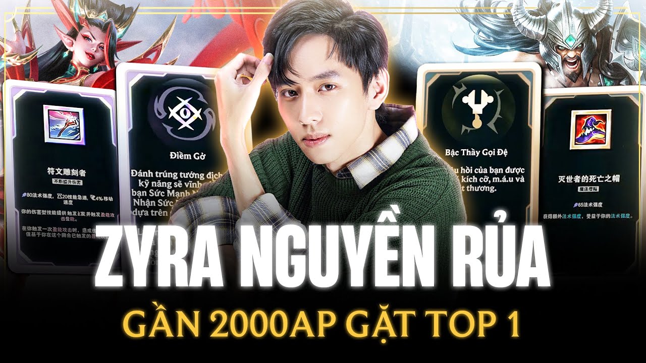Lang Vương Và Con Zyra Nguyền Rủa Kết Hợp Lõi Vàng Cực Lỗi Khiến Đối Thủ Phải Bất Lực