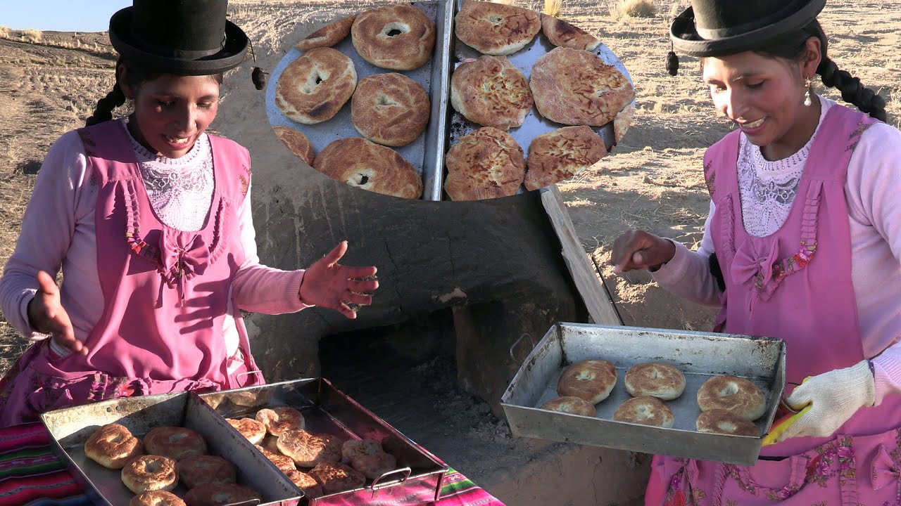 HACIENDO MIS PANES CASEROS AL HORNO EN EL CAMPO - CHOLITA JULIA