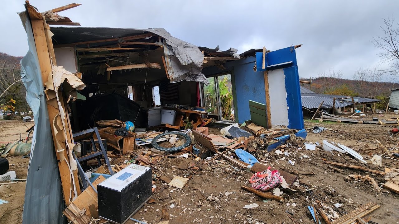 Cold, Harsh Reality for Bumpus Cove TN 2 months after Helene Floods #hurricanerelief