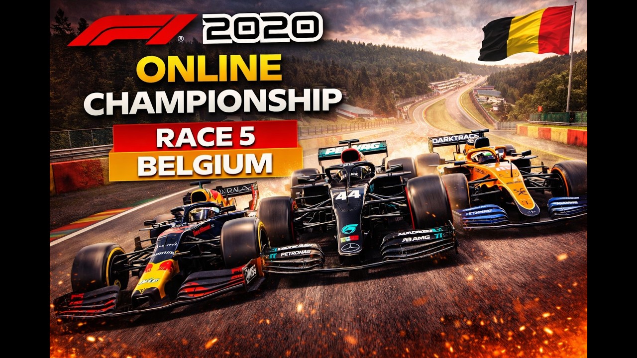 F1 2020 - Online Championship - Race 5 Belgium