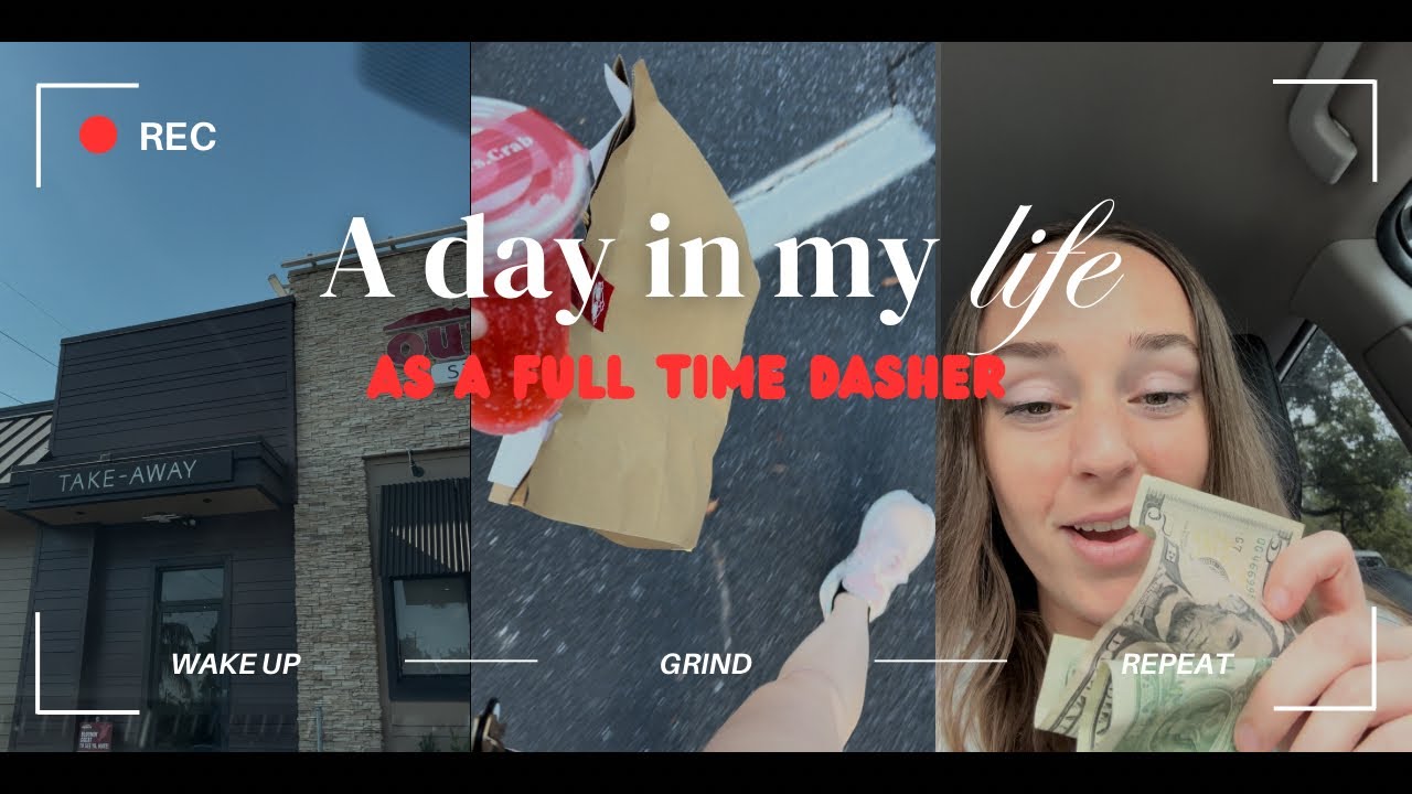 DoorDash Diaries: A day in the life of a full time dasher 🚗