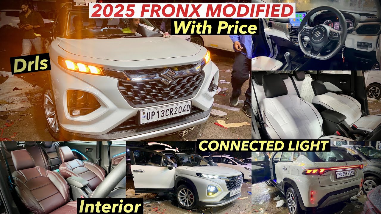 2025 MARUTI SUZUKI FRONX MODIFIED WITH PRICE | FRONX MODIFICATION