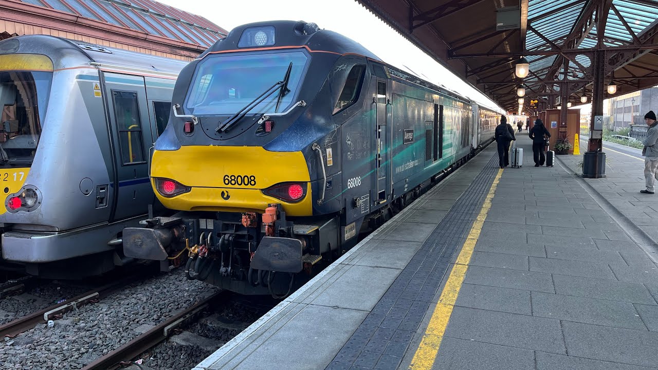 Trains at Birmingham new street,moor street and burton on Trent 