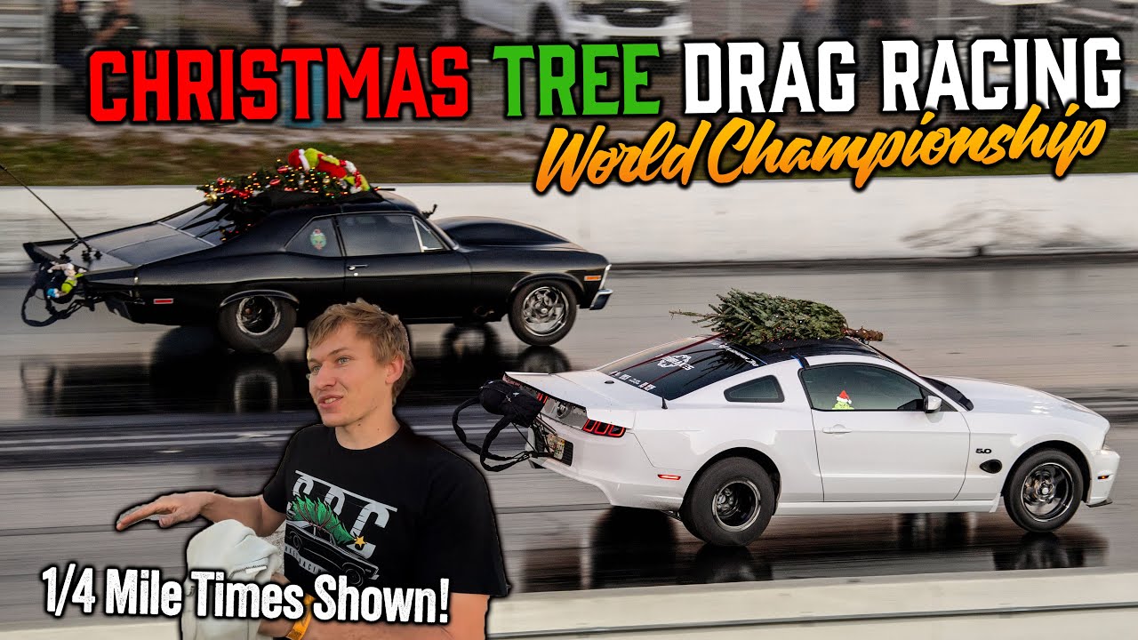 Billy goes 200MPH at the @Cleetus McFarland  Christmas Tree Drag Racing World Championship!
