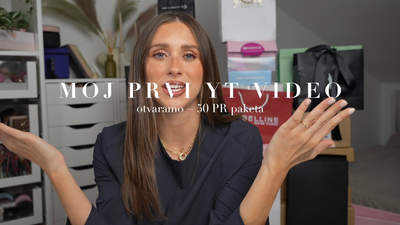 Moj prvi YT video | Otvaramo 50+ PR paketa