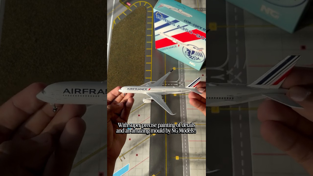Air France A350-900 by NG Models 😍!! #modelairplane #airfrance #ngmodels #a350 #aviation